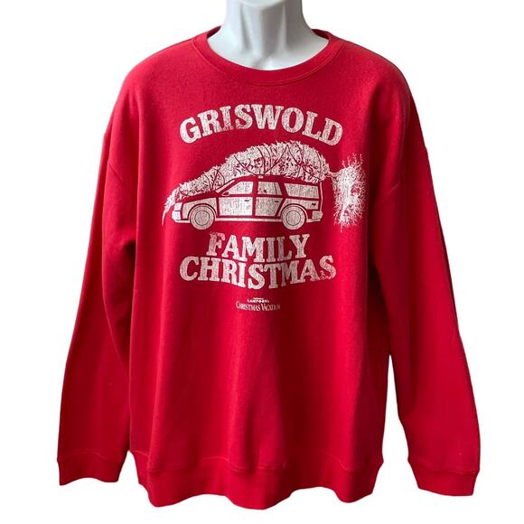 National Lampoon Griswold Family Christmas Sweatshirt Size L NWT - Picture 1 of 4